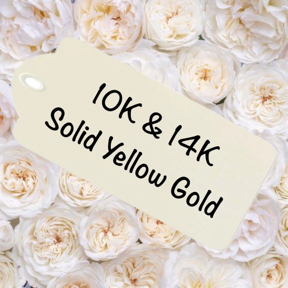 10K & 14K Yellow Gold - Picture 1 of 1
